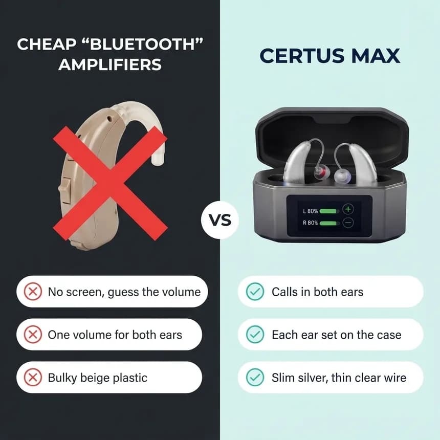 Cheap Bluetooth amplifiers compared with Certus Max